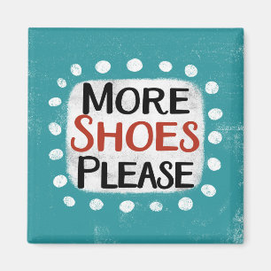Aimant Plus De Chaussures S'Il Vous Plaît Réfrigérateur M