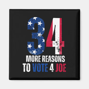 Aimant Plus De Raisons De Voter Pour Joe Funny Pas De Fel