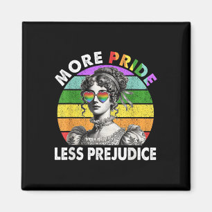 Aimant Plus Fierté Moins Préjugé Mois De Fierté Lgbtq Gay