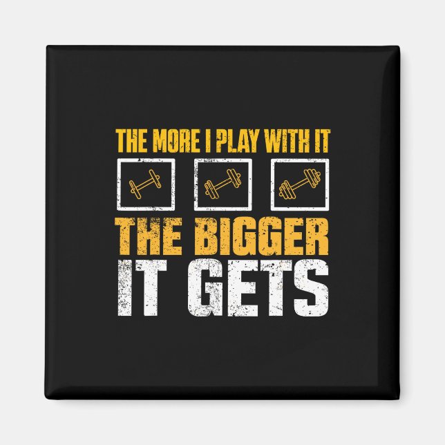 Aimant Plus Je Joue Avec Elle Plus Il Geste Gym Mus (Devant)