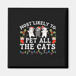 Aimant Plus susceptible de caresser tous les chats mignon
