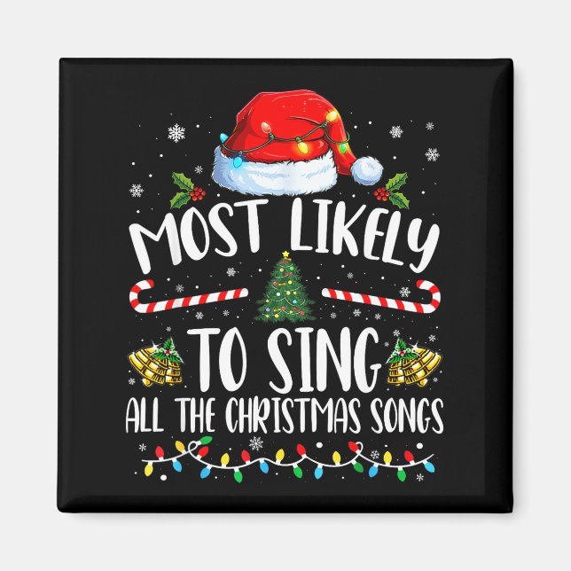 Aimant Plus susceptible de chanter toutes les chansons de (Devant)