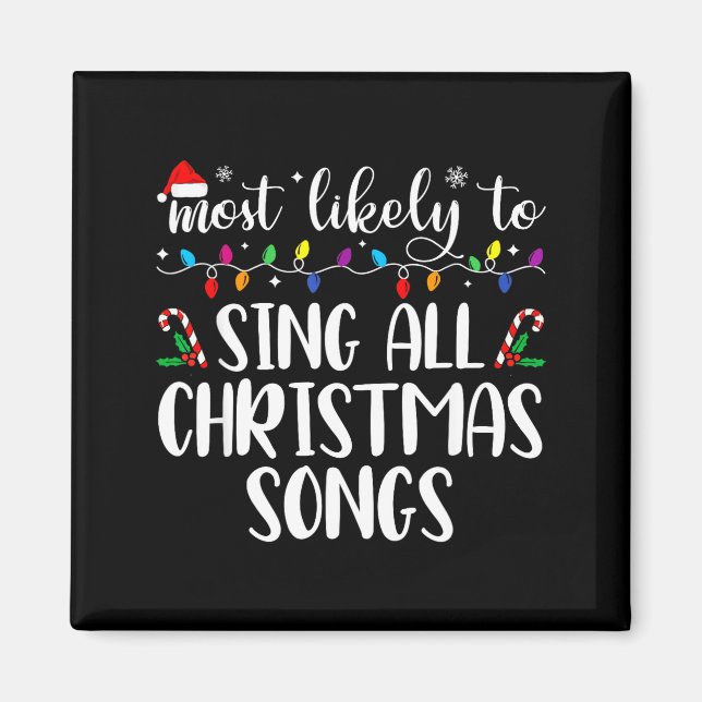 Aimant Plus susceptible de chanter toutes les chansons de (Devant)