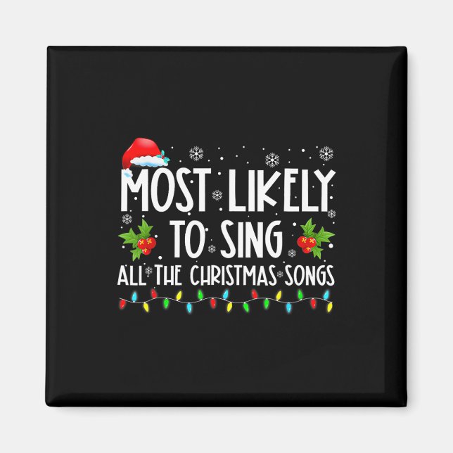 Aimant Plus susceptible de chanter toutes les chansons de (Devant)