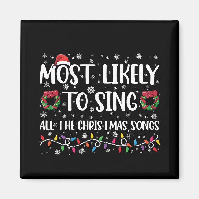 Aimant Plus susceptible de chanter toutes les chansons de (Devant)