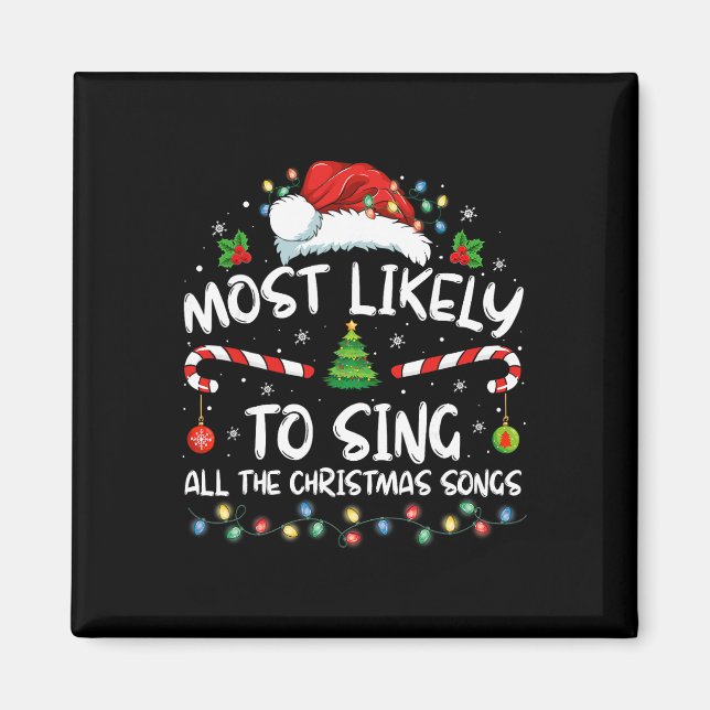 Aimant Plus susceptible de chanter toutes les chansons de (Devant)