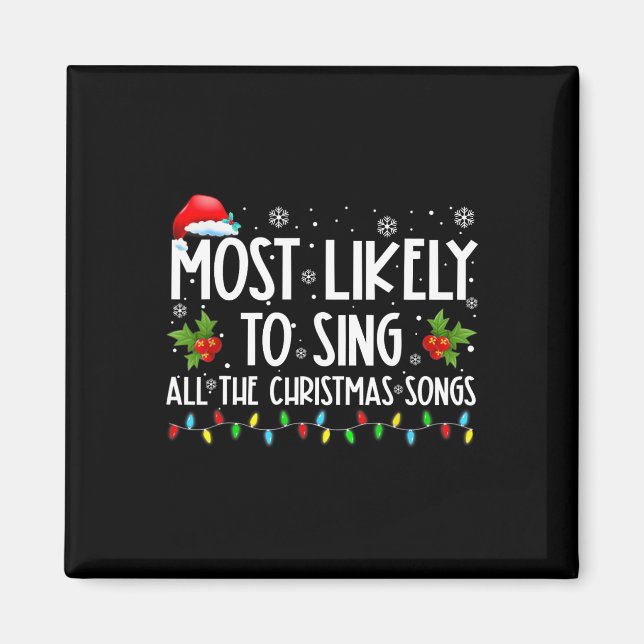 Aimant Plus susceptible de chanter toutes les chansons de (Devant)