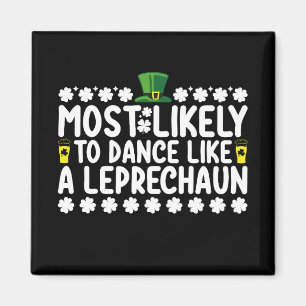 Aimant Plus susceptible de danser comme un lutin St-Patri
