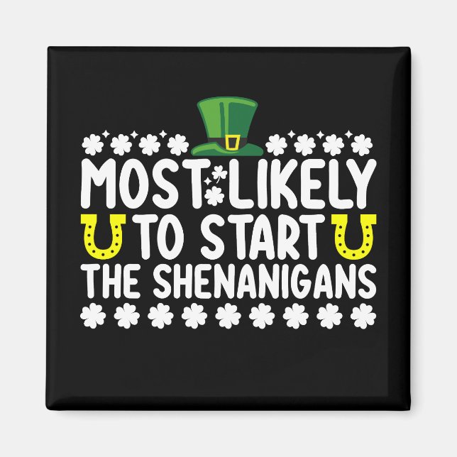 Aimant Plus susceptible de déclencher les Shenanigans St  (Devant)