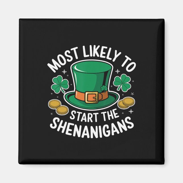 Aimant Plus susceptible de déclencher les Shenanigans St  (Devant)
