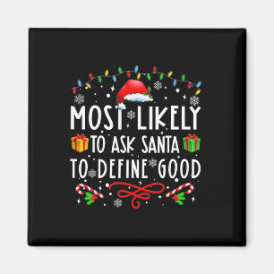 Aimant Plus susceptible de demander au Père Noël de défin