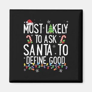 Aimant Plus susceptible de demander au Père Noël de défin