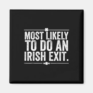 Aimant Plus susceptible de faire un au revoir à l'irlanda
