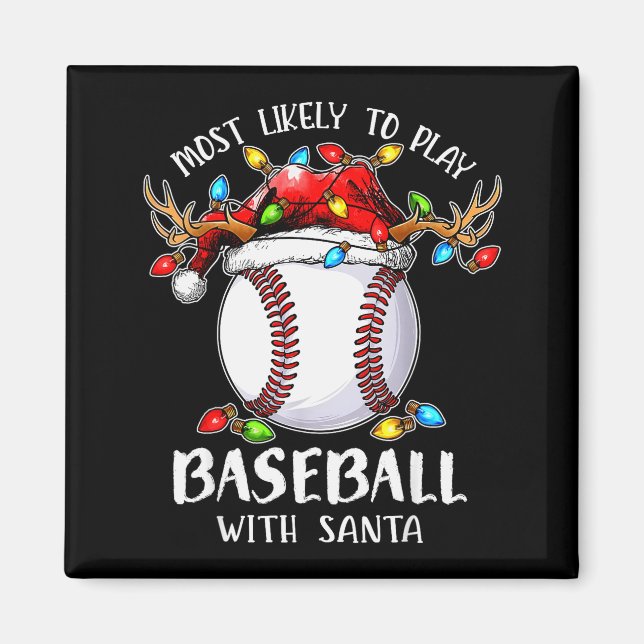 Aimant Plus susceptible de jouer au baseball avec le Père (Devant)