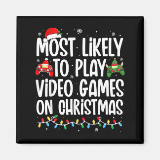 Aimant Plus susceptible de jouer aux jeux vidéo à Noël