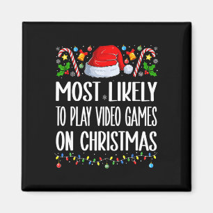 Aimant Plus susceptible de jouer aux jeux vidéo à Noël Dr