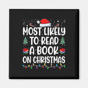 Aimant Plus susceptible de lire un livre à Noël F corresp