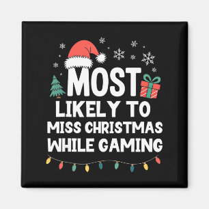 Aimant Plus susceptible de rater Noël en jouant aux jeux