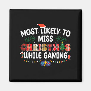Aimant Plus susceptible de rater Noël Jeux drôle de famil