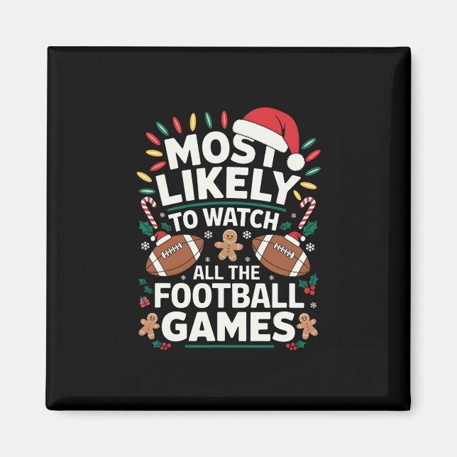 Aimant Plus Susceptible De Regarder Tous Les Matchs De Fo (Devant)
