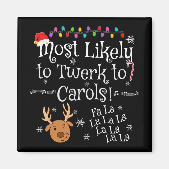 Aimant Plus susceptible de twerker sur les chants Fa La L (Devant)