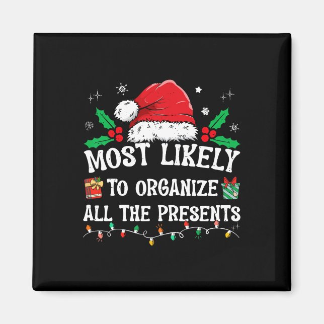 Aimant Plus susceptible d'organiser tous les cadeaux de l (Devant)