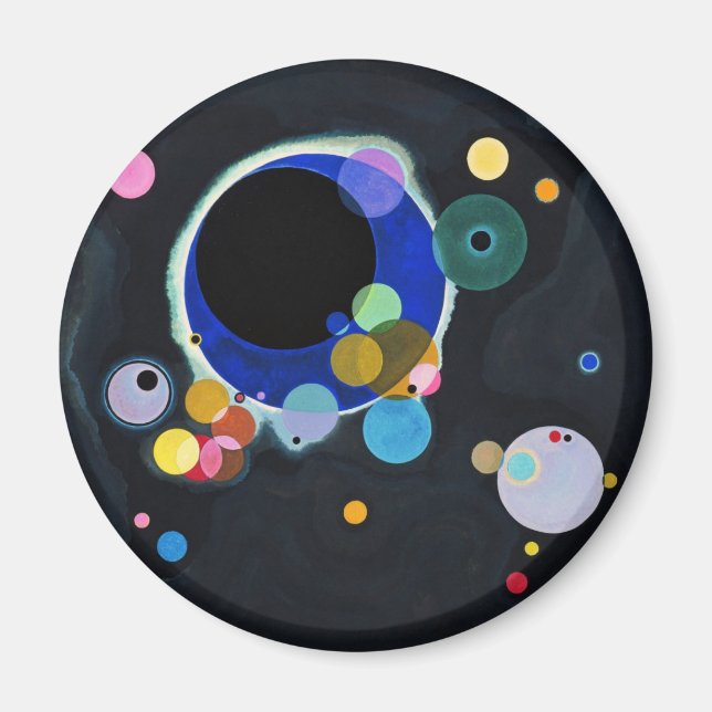 Aimant Plusieurs cercles (Devant)