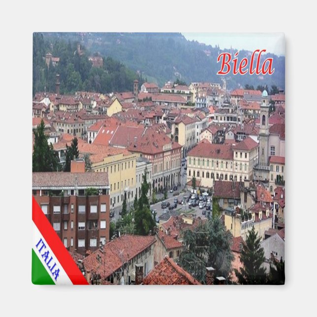Aimant PMT002 BIELLA, Piémont, Italie, Frigo (Devant)