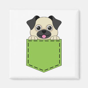 Aimant Poche animal chien