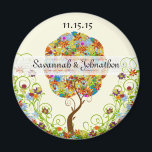 Aimant Poche de forêt enchantée Arbre à conte de fées flo<br><div class="desc">voir plus Invitations d'arbre lunaire - Invitations de mariage d'arbre pour les activistes Nature Lover - -voir plus d'invitations d'arbre lunaire Red Love Tree with Birds 5 x 7 Faire-part de mariage With Swirls and Hearts - Voir plus d'arbres lunaires de Sandra- Green Swirl Love Tree with Feuilles - Si...</div>