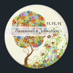 Aimant Poche de forêt enchantée Arbre à conte de fées flo<br><div class="desc">voir plus Invitations d'arbre lunaire - Invitations de mariage d'arbre pour les activistes Nature Lover - -voir plus d'invitations d'arbre lunaire Red Love Tree with Birds 5 x 7 Faire-part de mariage With Swirls and Hearts - Voir plus d'arbres lunaires de Sandra- Green Swirl Love Tree with Feuilles - Si...</div>