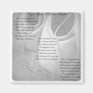 Aimant Poème de professeur de danse