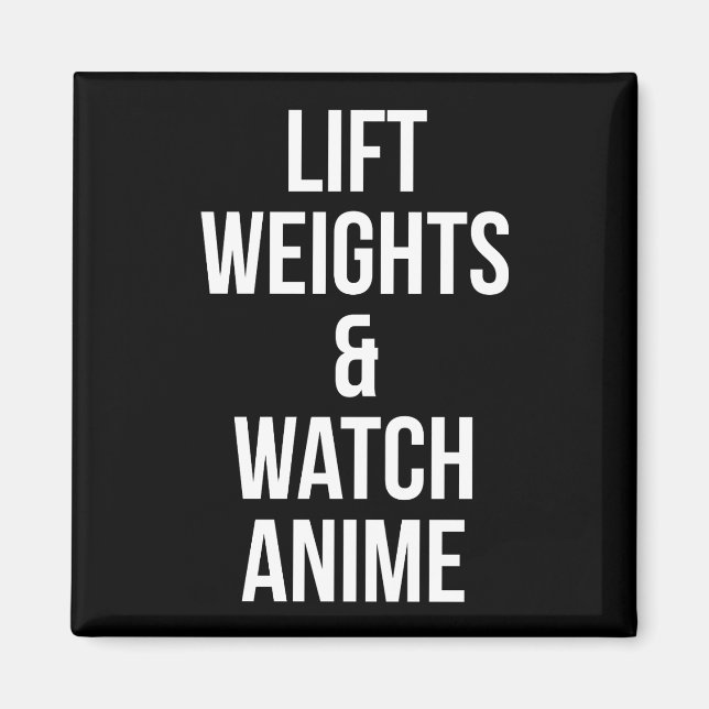 Aimant Poids Lift Et Anime De Regarder - Gymnase Inspiran (Devant)