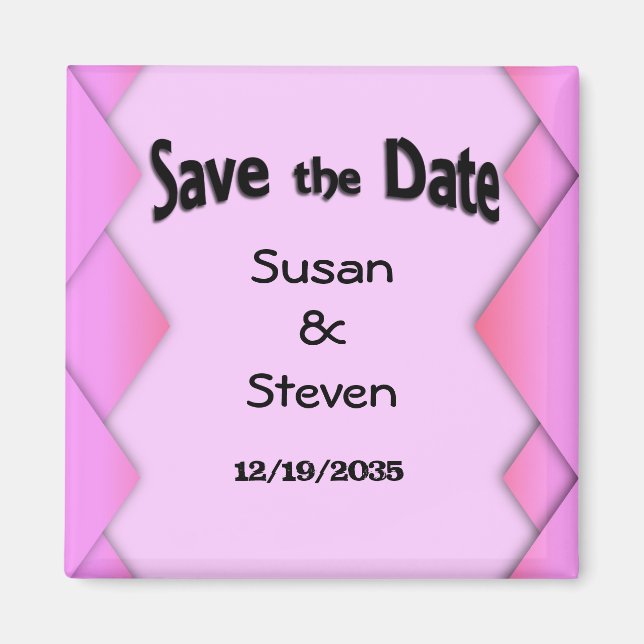 Aimant Poids rose (Devant)