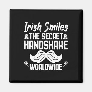 Aimant Poignée de main secrète des sourires irlandais St
