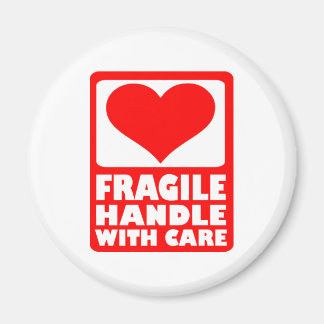 Aimant Poignée fragile avec soin