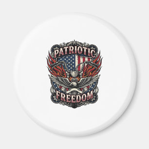 Aimant Poignées de vélo Liberté Patriotique Route Liberté