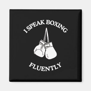 Aimant Poing de boxe Cool Kickboxing Vêtements vintage po