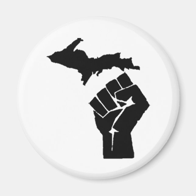 Aimant Poing du Michigan (Devant)