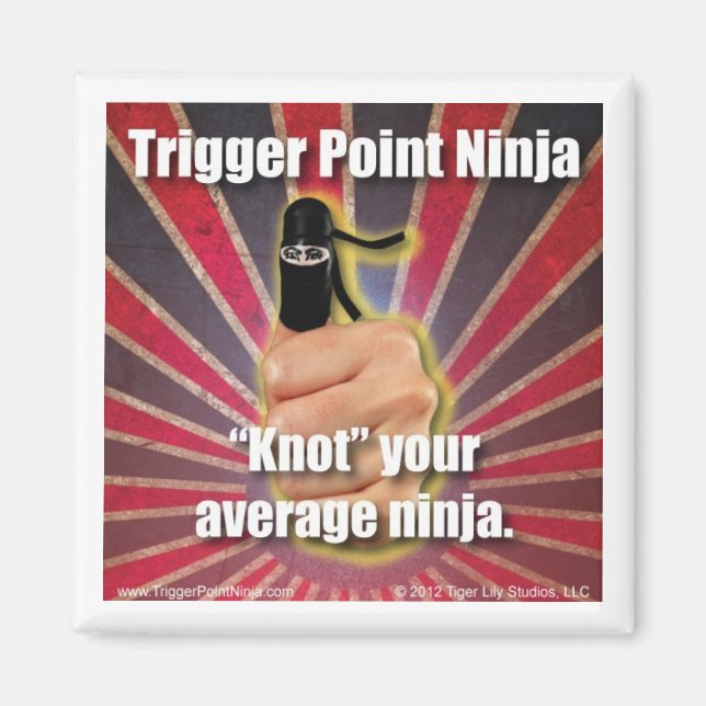 Aimant Point de déclenchement Ninja ® "Knot" Votre Ninja  (Devant)