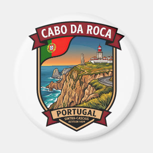 Aimant Point le plus à l'ouest de l'Europe Cabo da Roca