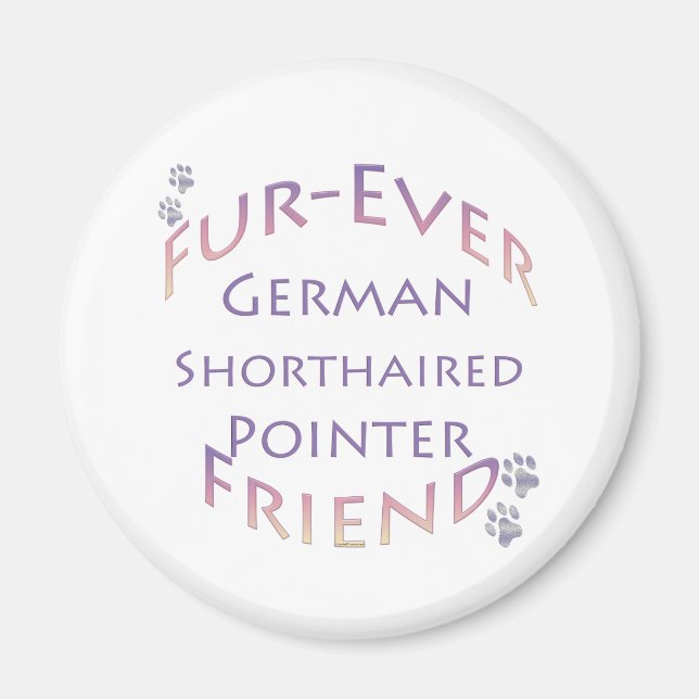 Aimant Pointeur court allemand Furever (Devant)