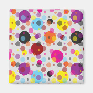 Aimant Pois coloré