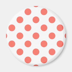 Aimant Pois de corail vivant sur blanc