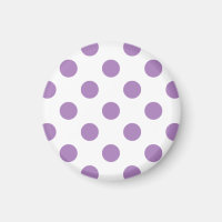 Pois de lavande sur blanc