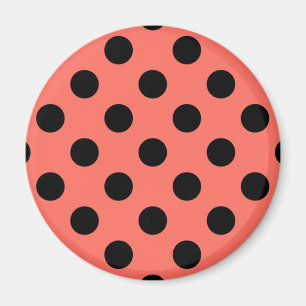 Aimant Pois noirs sur corail vivant