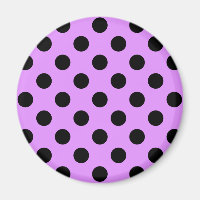 Pois noirs sur lilas