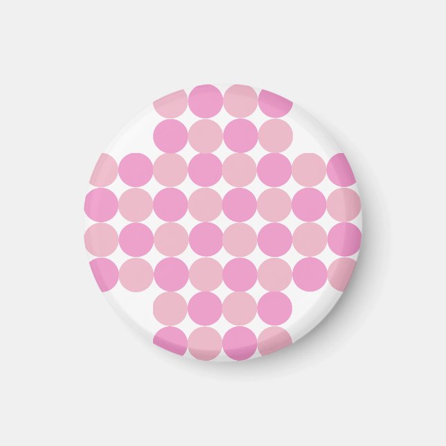 Aimant Pois rose (Devant)