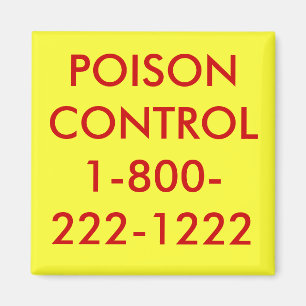 AIMANT POISON CONTROL1-800-222-1222