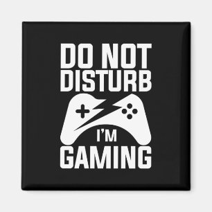 Aimant Poison gamer   do Not Disturb I Am Gaming